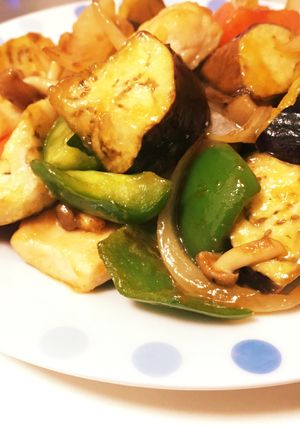 簡単♪鶏肉と野菜の甘酢炒め-レシピのメイン写真