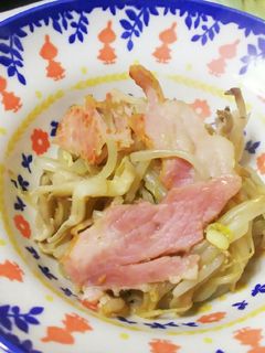 ☆もやしとベーコンの味噌炒め☆-レシピのメイン写真