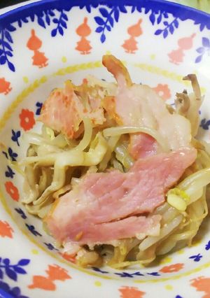 ☆もやしとベーコンの味噌炒め☆-レシピのメイン写真