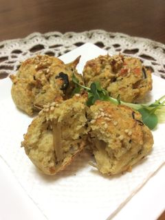 おから煮リメイク☆惣菜スコーン-レシピのメイン写真