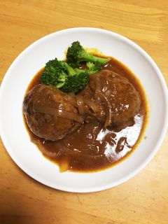 簡単美味しい煮込みハンバーグ♪-レシピのメイン写真