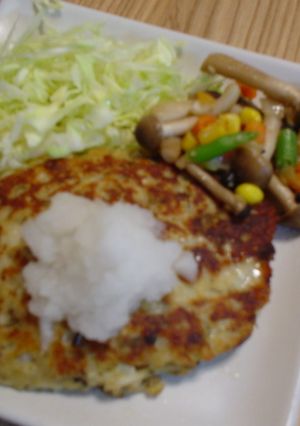 貧乏ハンバーグ-レシピのメイン写真