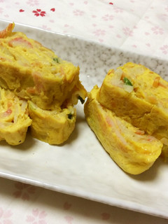 具だくさん!五目卵焼き-レシピのメイン写真