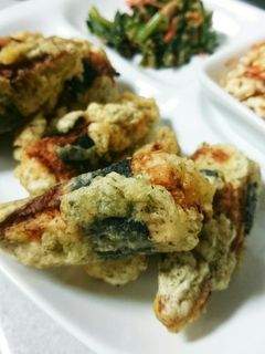 簡単!ちくわのポテサラ入り磯辺揚げ-レシピのメイン写真
