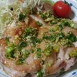 簡単!!Big唐揚げ~薬味ソースがけ~♪