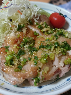 簡単!!Big唐揚げ~薬味ソースがけ~♪-レシピのメイン写真