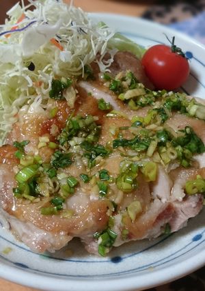 簡単!!Big唐揚げ~薬味ソースがけ~♪-レシピのメイン写真