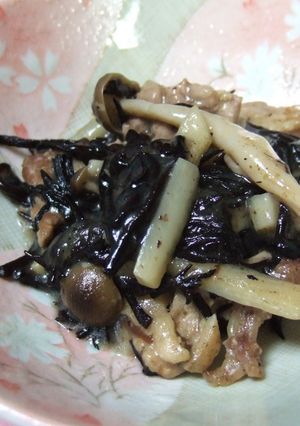 ひじきと鶏肉のとろ~り葛煮-レシピのメイン写真