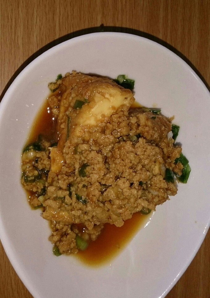 簡単厚揚げとひき肉煮-レシピのメイン写真