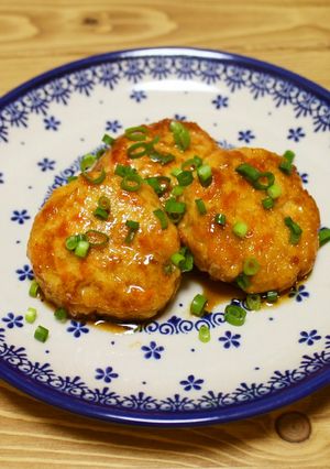鮭の照り焼き豆腐ハンバーグ-レシピのメイン写真