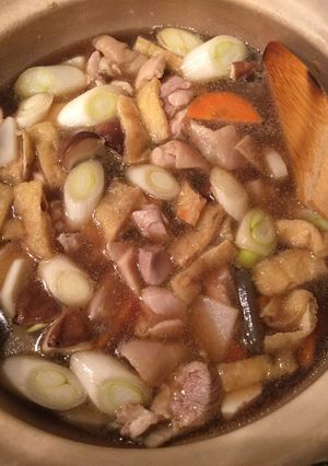 簡単で本格的☆ごま油香る うどん鍋-レシピのメイン写真
