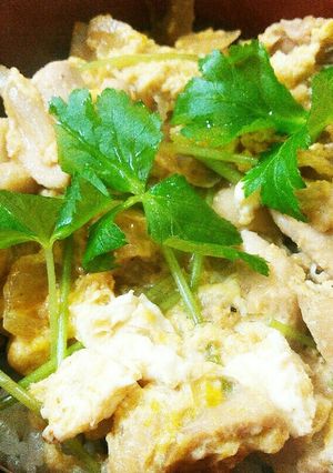 簡単☆親子丼　甘くて優しい味✨食べ応え有-レシピのメイン写真