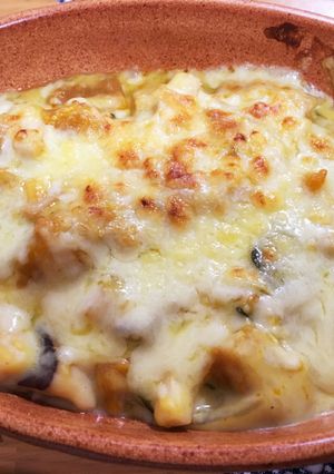 煮物リメイク☆かぼちゃグラタン-レシピのメイン写真