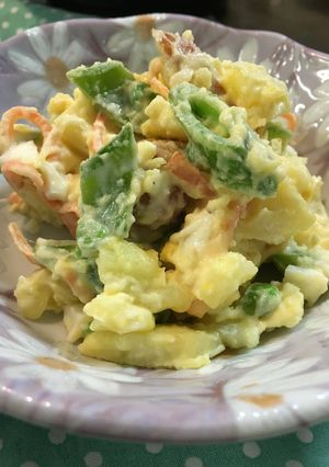 春野菜でポテサラ-レシピのメイン写真