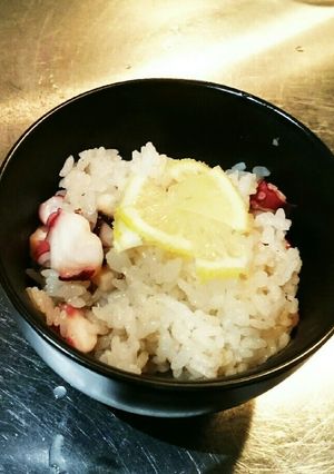 たこ入りレモンライス-レシピのメイン写真