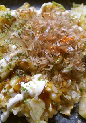 お好み焼き風チャーハン☆-レシピのメイン写真