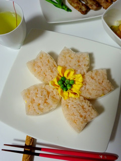 お餅で簡単おこわ✿桜✿-レシピのメイン写真