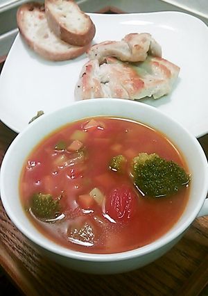 お野菜畑スープ-レシピのメイン写真