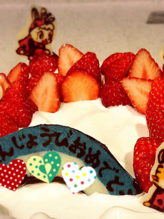 しまじろうキャラケーキ☆チョコプレート-レシピのメイン写真