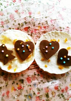 ギョーザの皮で♪スライス生チョコ-レシピのメイン写真
