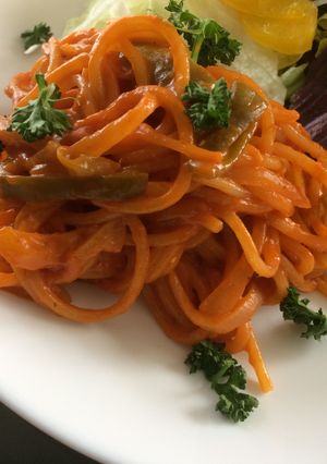 ひとつのフライパンでトマトパスタ-レシピのメイン写真