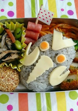バルタン星人 弁当-レシピのメイン写真
