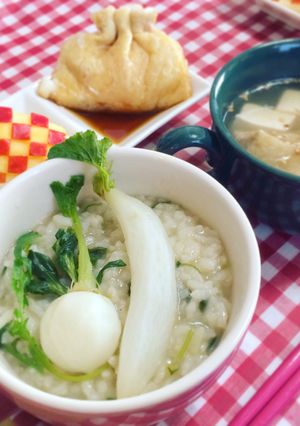 これなら食べやすい！青臭くない七草粥-レシピのメイン写真