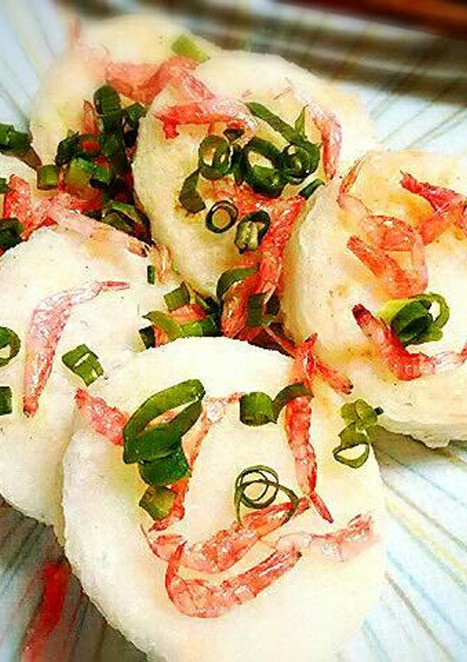 長芋と小海老のサクサク焼き-レシピのメイン写真