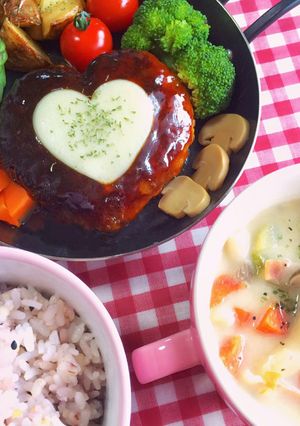 私流♡絶品ハンバーグ-レシピのメイン写真