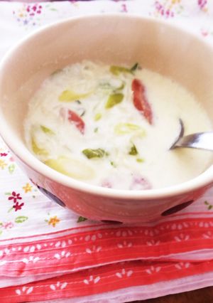 長ねぎのミルクスープ★-レシピのメイン写真