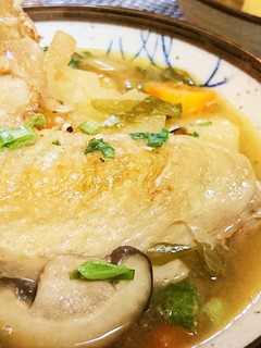 豚汁アレンジ★豪快【鶏の手羽先汁】♪-レシピのメイン写真