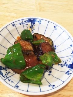 なすとピーマンの油味噌炒め-レシピのメイン写真