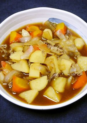 簡単10分！つゆだく☆肉じゃが-レシピのメイン写真