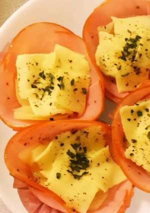 お弁当に！ハムカップのじゃがいもチーズ！-レシピのメイン写真