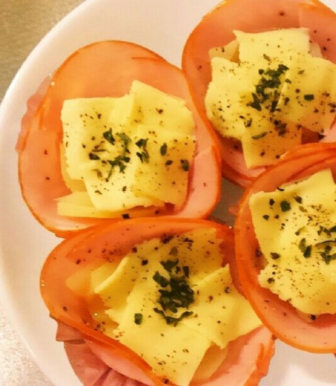 お弁当に！ハムカップのじゃがいもチーズ！-レシピのメイン写真