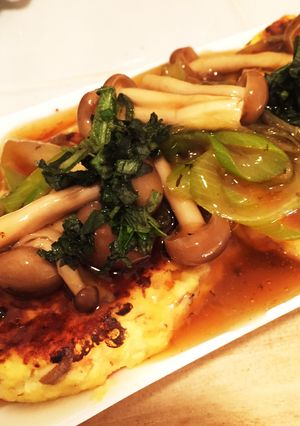 ヘルシー◎きのこ豆腐ハンバーグ♪-レシピのメイン写真