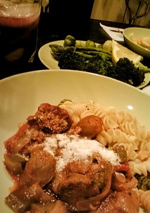 PastaSauce n SAUSAGE-レシピのメイン写真
