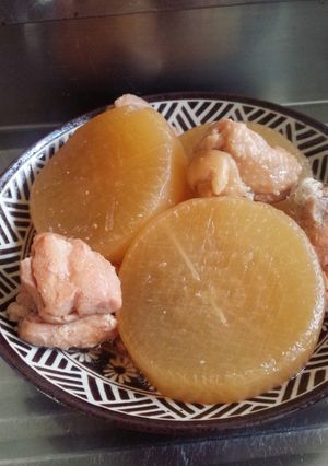 大根と鶏もも肉のあっさり煮-レシピのメイン写真