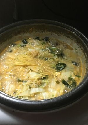 ノラぼうのスパ味噌雑炊-レシピのメイン写真