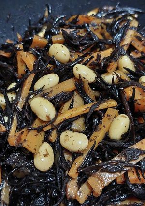 ひじきの炒り煮-レシピのメイン写真