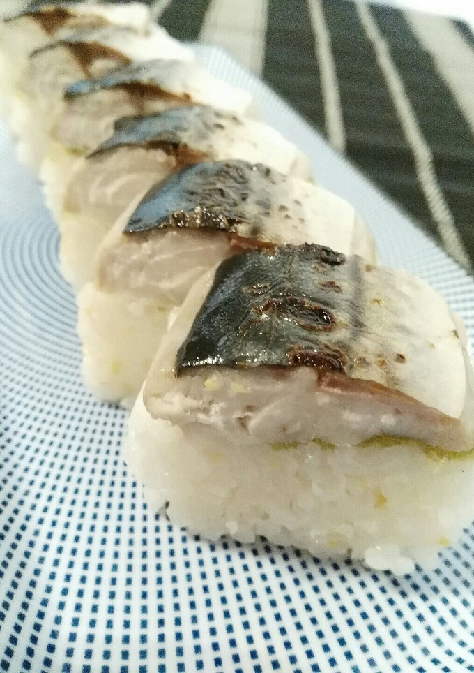 海外でも☆焼き鯖の棒寿司-レシピのメイン写真