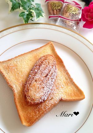ご当地トースト♡うなぎパイトースト-レシピのメイン写真