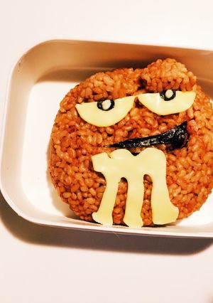 簡単！キャラ弁！マーブルチョコのM&M♡-レシピのメイン写真