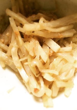 コールラビの醤油麹きんぴら-レシピのメイン写真