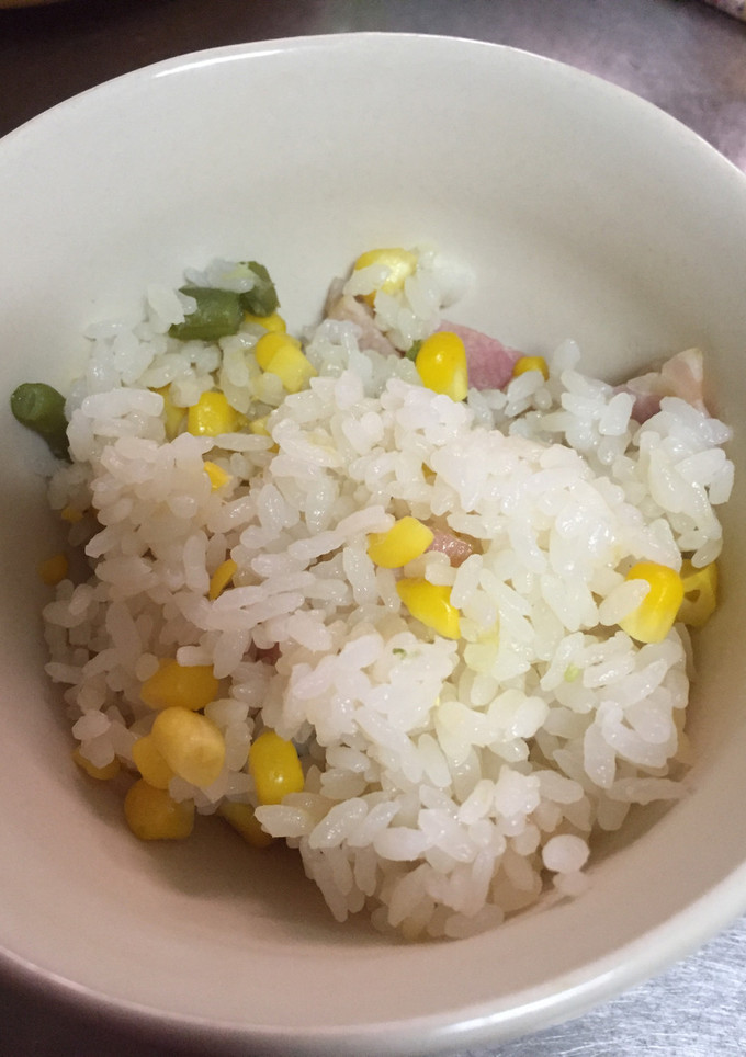 簡単☆子供が喜ぶ！とうもろこしご飯-レシピのメイン写真