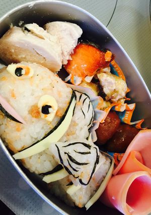 キャラ弁 ニモ-レシピのメイン写真