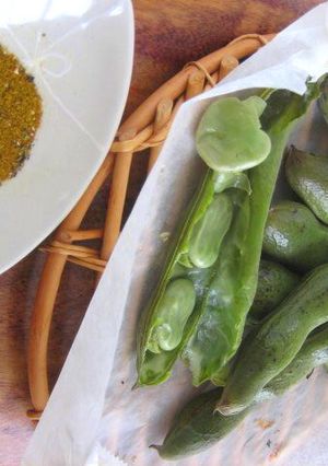 そら豆のオーブン焼-レシピのメイン写真