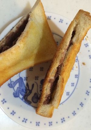 バター感じるたっぷり小倉トースト-レシピのメイン写真