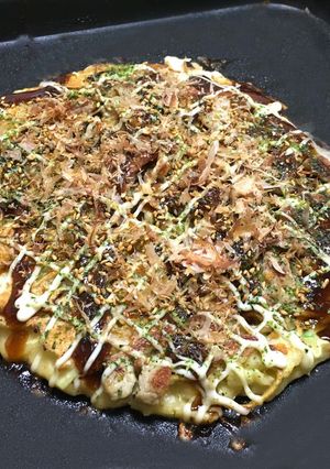 金ごまプチプチお好み焼き-レシピのメイン写真
