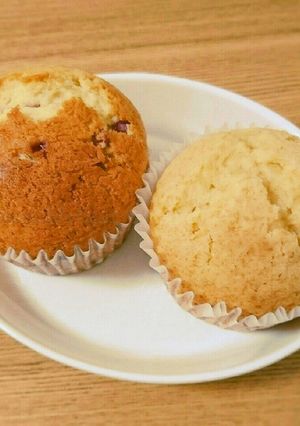 ケーキ屋カップケーキとパン屋のマフィン-レシピのメイン写真
